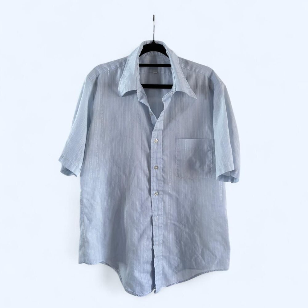 American-vintage Men's Blue Shirt